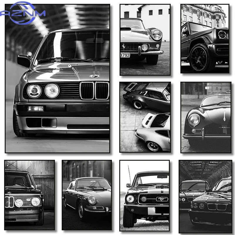 Luxury Lifestyle Photography - Seni Dinding Mode Modern Sederhana Hitam