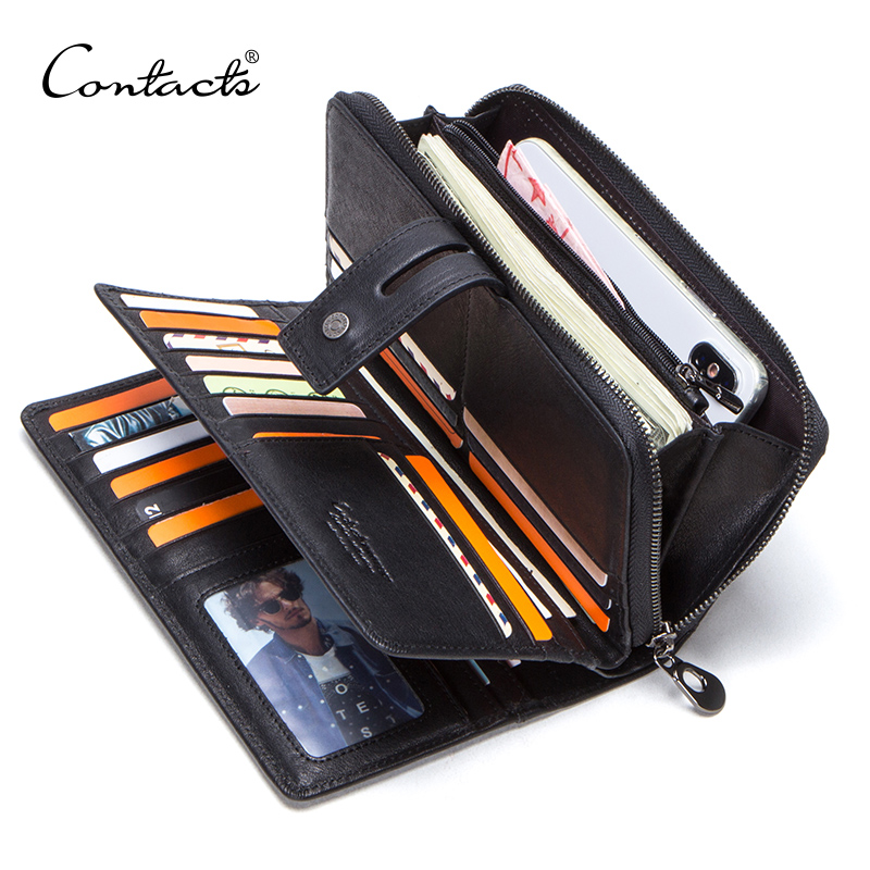 Luxury Lifestyle Photography - CONTACT'S Asli Kulit Pria Panjang Dompet