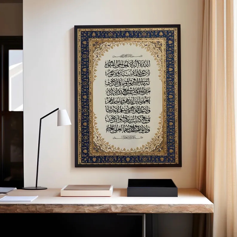 Luxury Lifestyle Photography - Lukisan Kanvas Cetak Seni Dinding Islami
