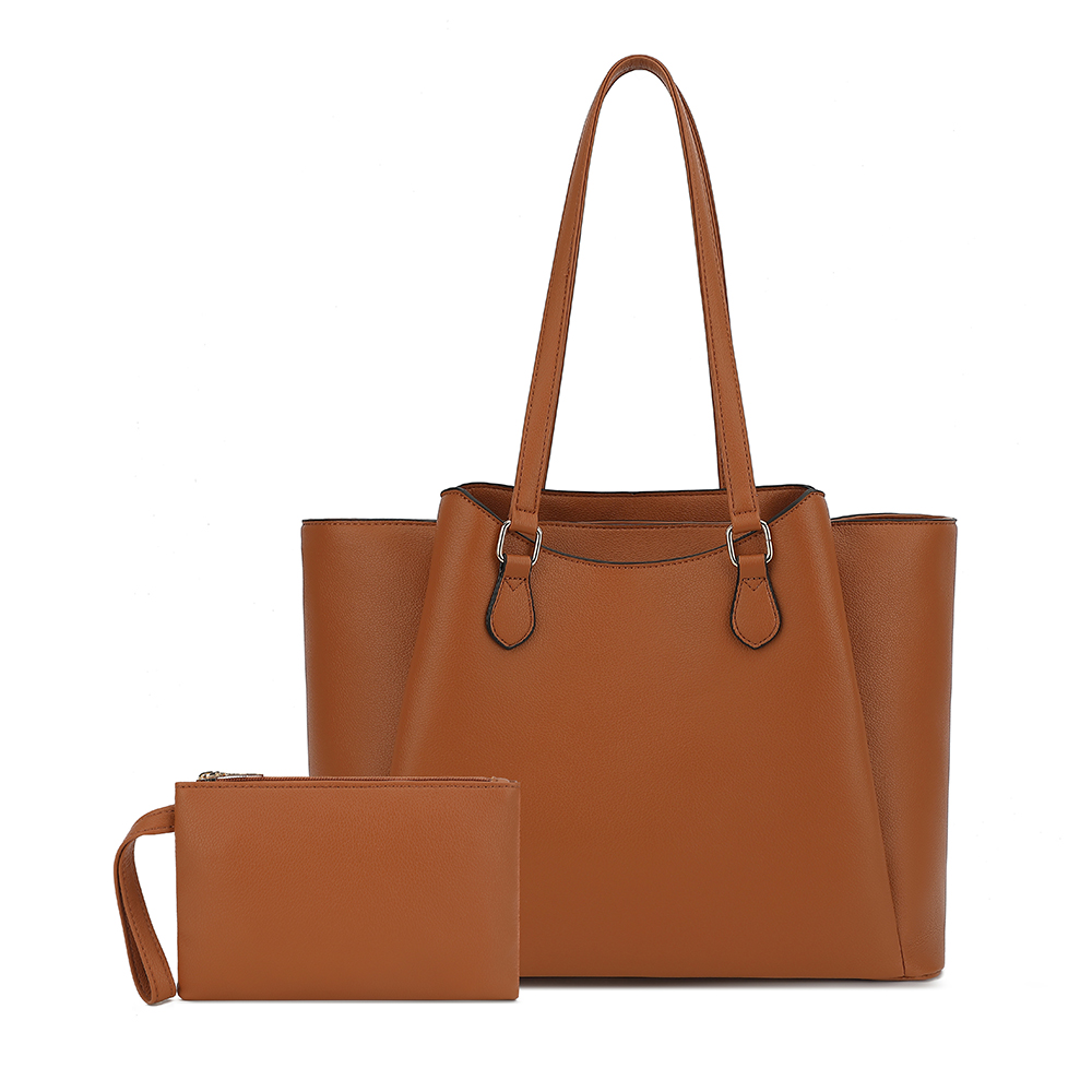 Leather Card Wallet - Tas Tote untuk Wanita, Tas Bahu