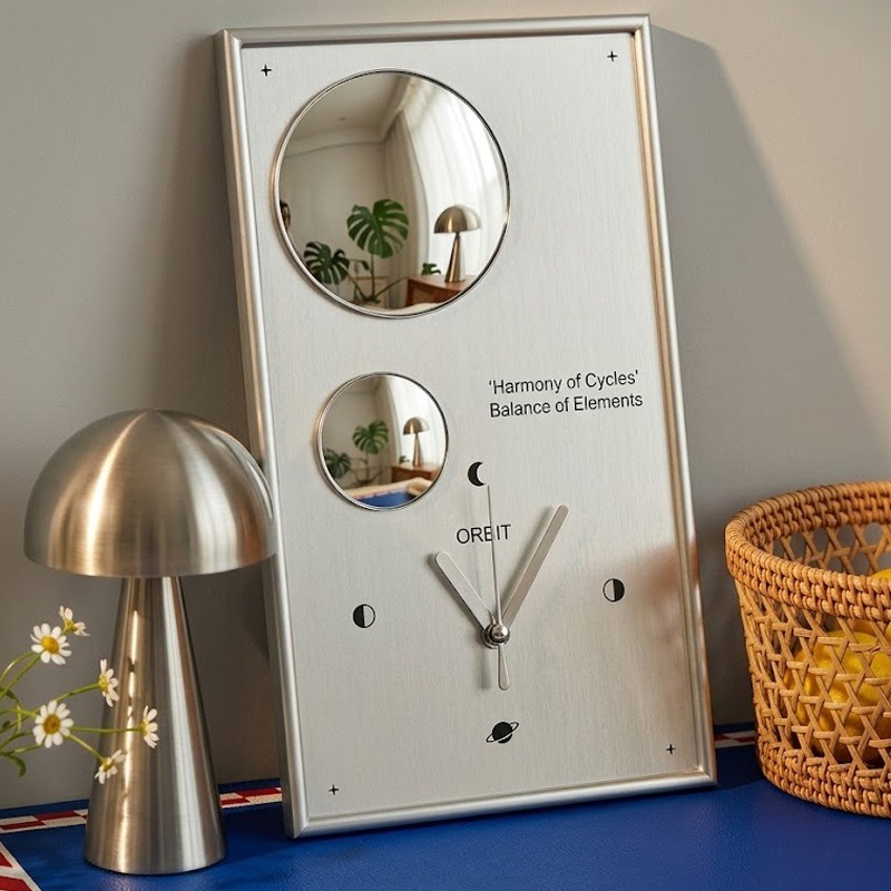 Luxury Lifestyle Photography - Jam Dinding Magnetik Mewah untuk Ruang