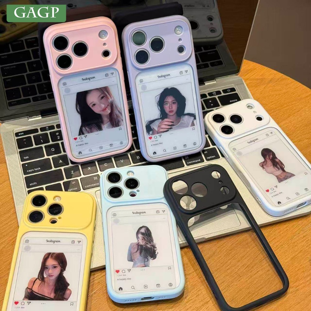 Luxury Lifestyle Photography - Casing Transparan Mewah PC TPU Bingkai