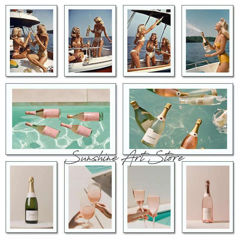 Luxury Lifestyle Pictures - Poster Kanvas Lukisan Dinding Gambar Gaya