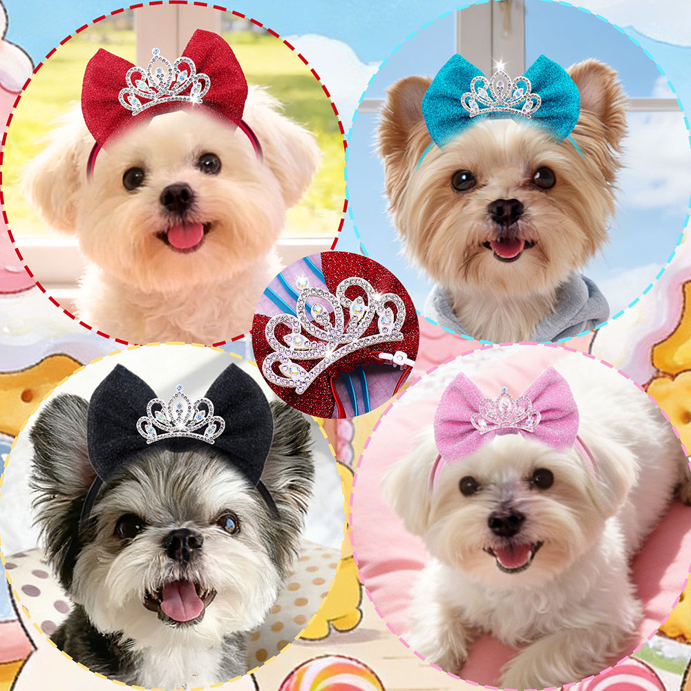 1 Buah Pita Rambut Anjing Bent - Luxury Lifestyle Photography ulasan dan harga