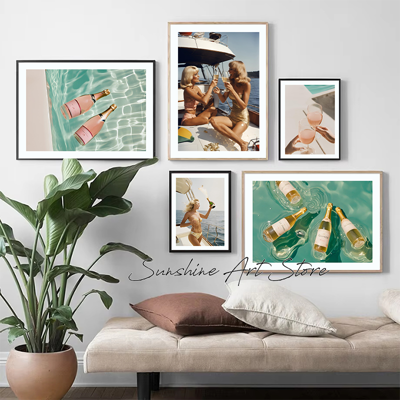 Poster Kanvas Lukisan Dinding  - Luxury Lifestyle Pictures ulasan dan harga